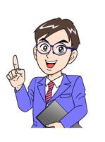 野村直樹 (nomututi)さんのIT、Webマーケティング情報サイトの男性キャラクターへの提案