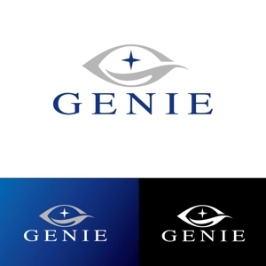 MajiQ（マジック） (MajiQ)さんの美容機器メーカー　株式会社GENIEのロゴと字体のデザインを依頼です。への提案
