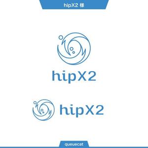 queuecat (queuecat)さんのhipx2: 新規サービス立ち上げ(子供と高齢者教育)に向けたロゴ作成への提案
