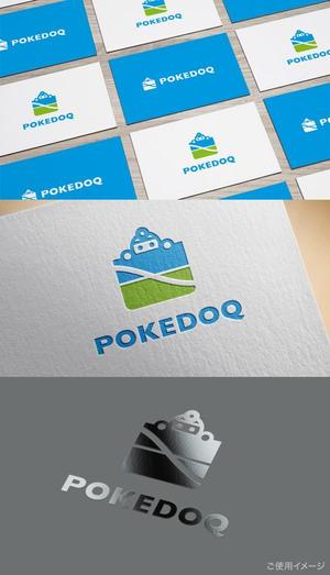 shirokuma_design (itohsyoukai)さんの健康管理アプリ「POKEDOQ」のロゴへの提案