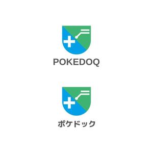 Yolozu (Yolozu)さんの健康管理アプリ「POKEDOQ」のロゴへの提案