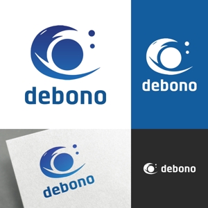 venusable ()さんのテクノロジーITサービス会社「Debono」の企業ロゴへの提案