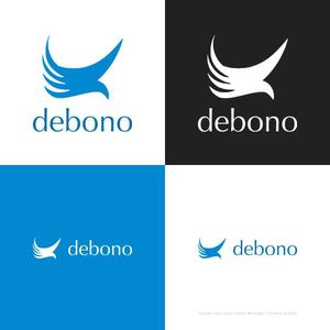 themisably ()さんのテクノロジーITサービス会社「Debono」の企業ロゴへの提案