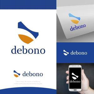 fortunaaber ()さんのテクノロジーITサービス会社「Debono」の企業ロゴへの提案