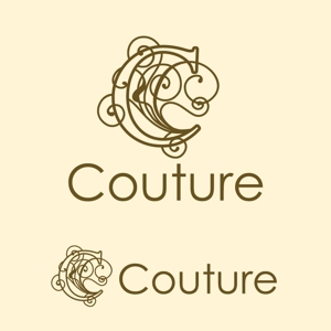 コムデザインルーム (com_design_room)さんの「Couture」のロゴ作成への提案
