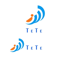 ソラオ (qcooko)さんのリラぐゼーションサロン「TeTe」のイラストロゴへの提案