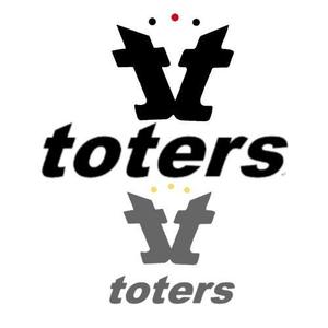 baby07 (baby07)さんのトートバッグ、Tシャツ、ポロシャツ等のブランド「toters」のロゴへの提案