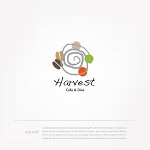 mg_web (mg_web)さんのカフェ、レストラン「Harvest Cafe」のロゴへの提案