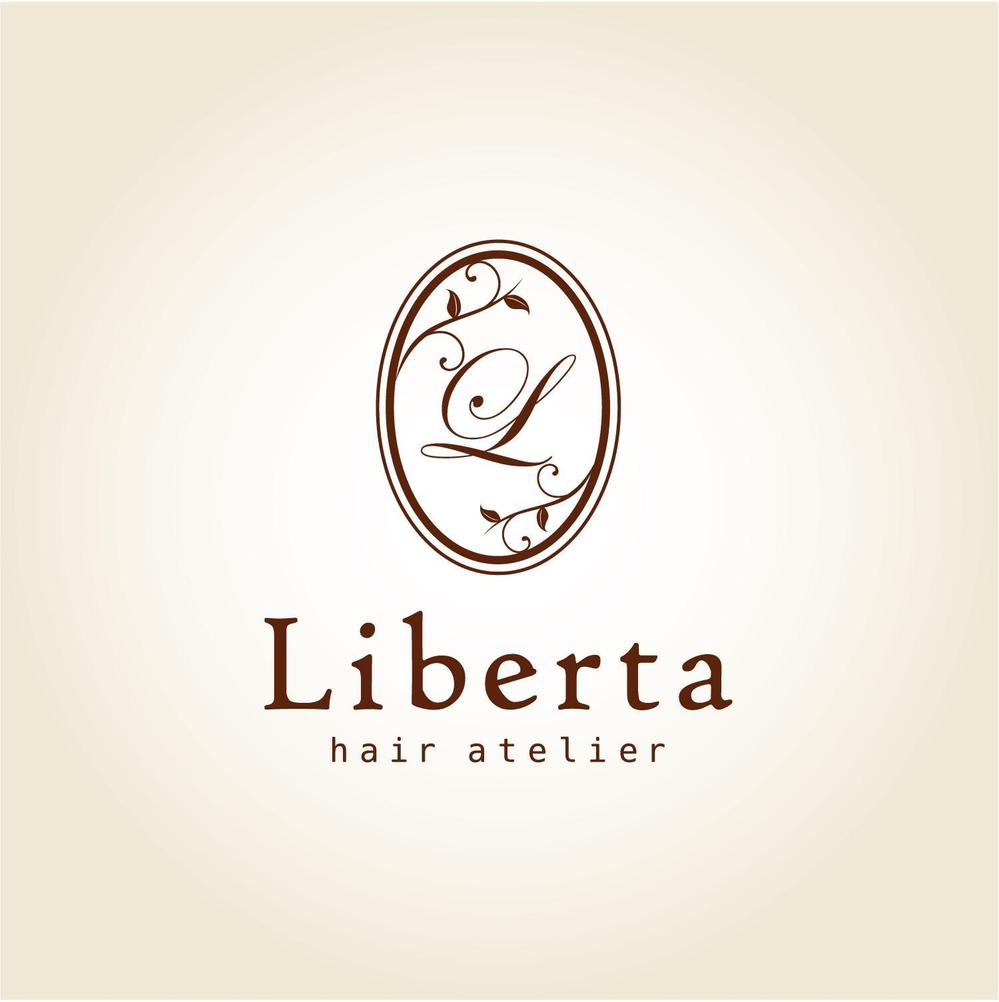 美容室「liberta」のロゴ作成