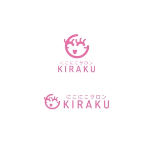 Yolozu (Yolozu)さんのリラクゼーションサロン  「にこにこサロン KIRAKU」 のロゴへの提案