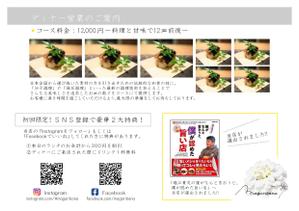 可成屋 (shiruhi)さんの飲食店の店内に設置するＰＯＰのデザインへの提案