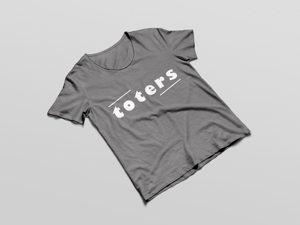 uw-design (junya_i)さんのトートバッグ、Tシャツ、ポロシャツ等のブランド「toters」のロゴへの提案