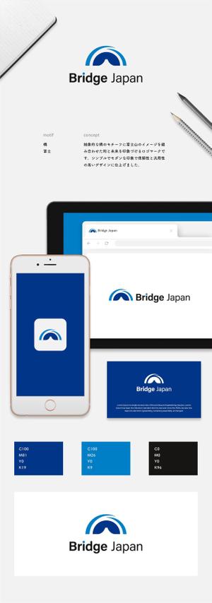 サクタ (Saku-TA)さんの外国人労働者対象サービス会社「ブリッジ・ジャパン株式会社」の企業ロゴへの提案