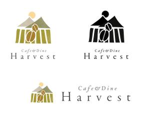 itokir design (itokiri_design)さんのカフェ、レストラン「Harvest Cafe」のロゴへの提案