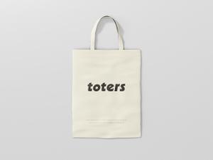 ALTAGRAPH (ALTAGRAPH)さんのトートバッグ、Tシャツ、ポロシャツ等のブランド「toters」のロゴへの提案