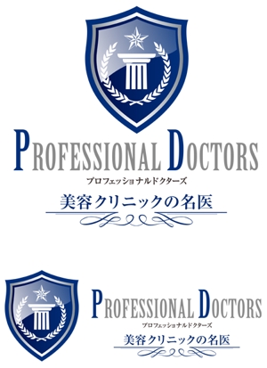 CF-Design (kuma-boo)さんの「雑誌コンテンツのタイトル「PROFESSIONAL　DOCTORS」ロゴ制作」のロゴ制作への提案