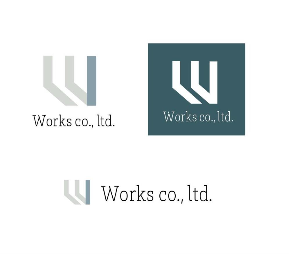 インテリア・内装業　「Works co., ltd.」 のロゴ