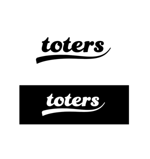 itokir design (itokiri_design)さんのトートバッグ、Tシャツ、ポロシャツ等のブランド「toters」のロゴへの提案