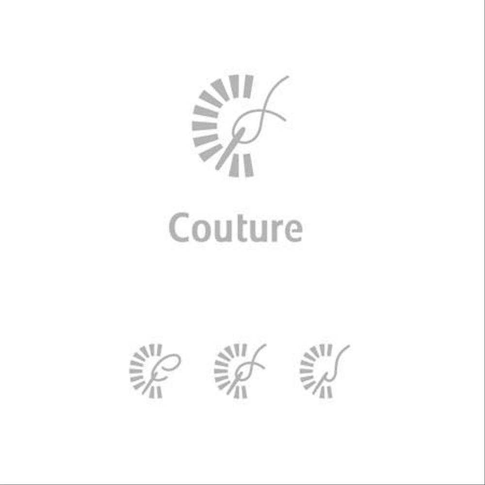 「Couture」のロゴ作成