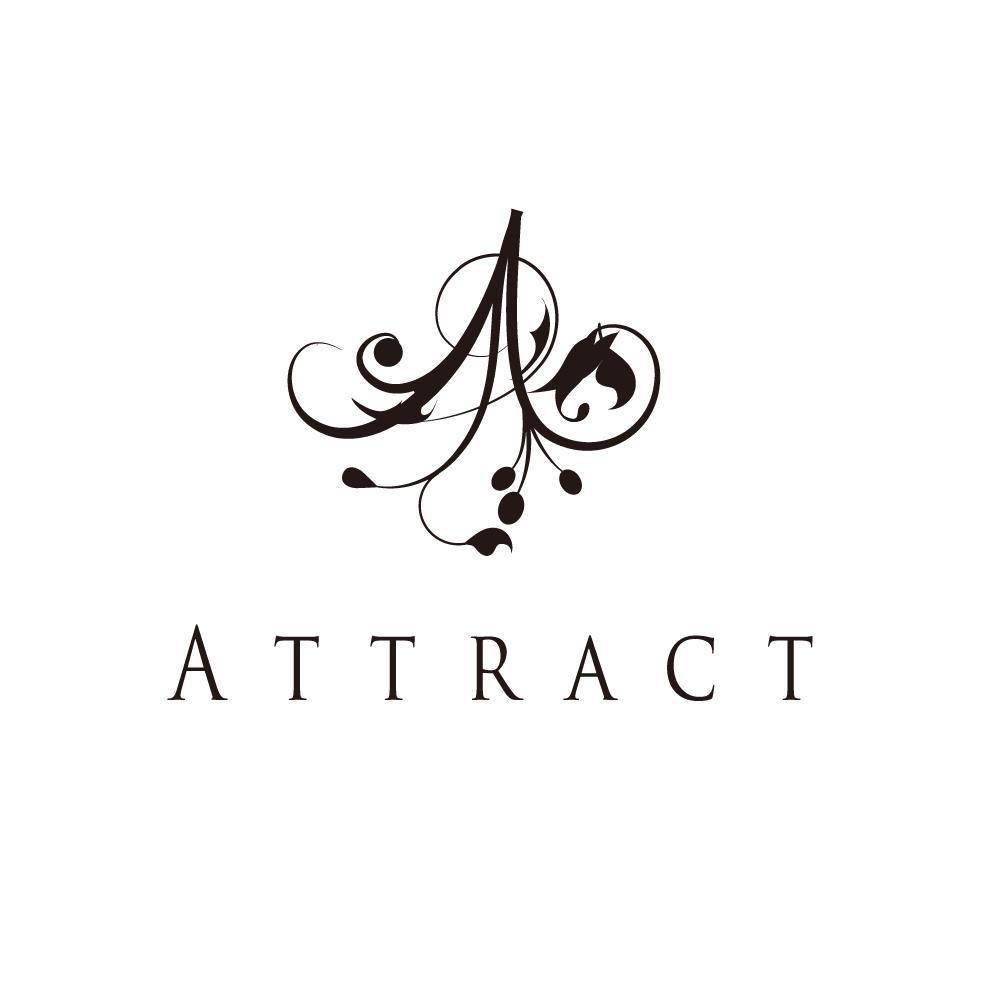 「Attract」のロゴ作成