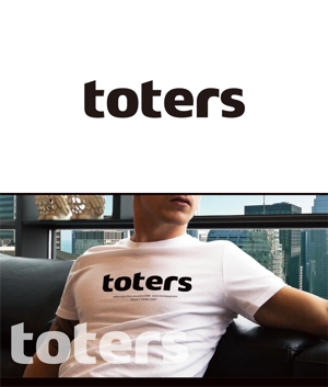 forever (Doing1248)さんのトートバッグ、Tシャツ、ポロシャツ等のブランド「toters」のロゴへの提案