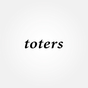 tanaka10 (tanaka10)さんのトートバッグ、Tシャツ、ポロシャツ等のブランド「toters」のロゴへの提案