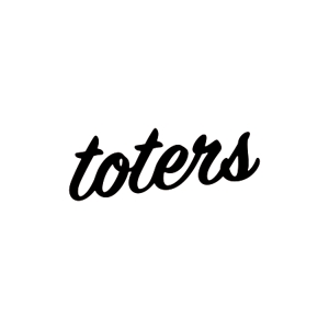 alne-cat (alne-cat)さんのトートバッグ、Tシャツ、ポロシャツ等のブランド「toters」のロゴへの提案