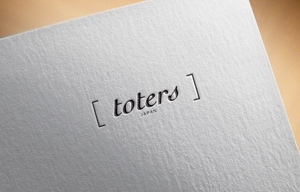 d-o2 (d-o2)さんのトートバッグ、Tシャツ、ポロシャツ等のブランド「toters」のロゴへの提案