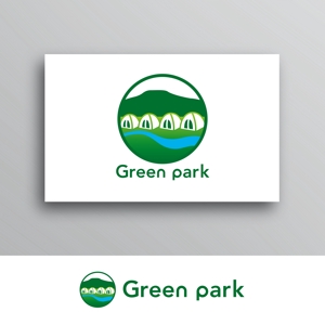 White-design (White-design)さんの人気アウトドア複合施設　グリーンパーク山東のロゴへの提案