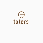 atomgra (atomgra)さんのトートバッグ、Tシャツ、ポロシャツ等のブランド「toters」のロゴへの提案