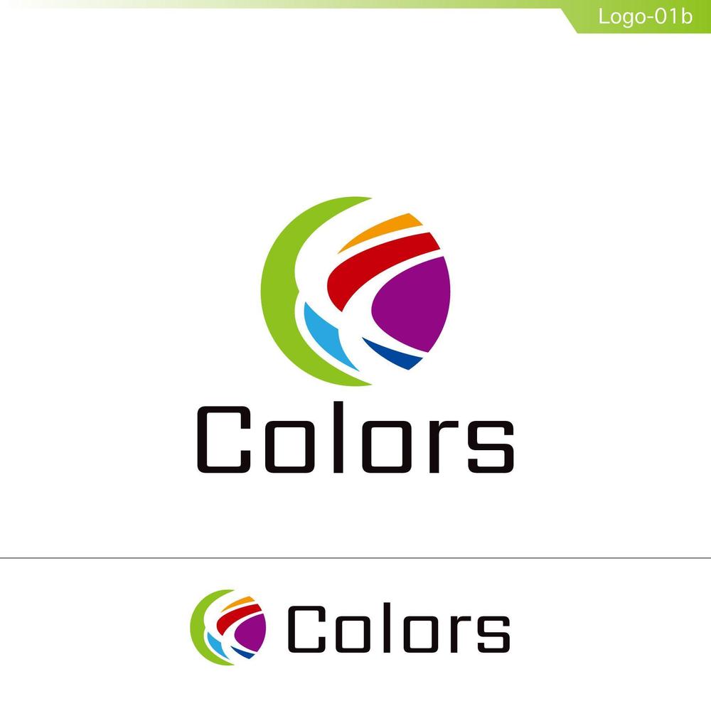 現在登記している会社が本格稼働するので「株式会社カラーズ」のロゴ