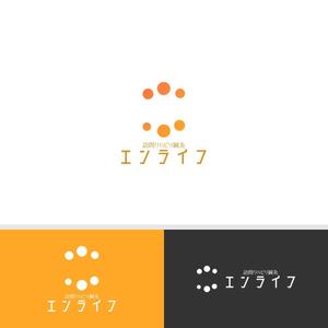 viracochaabin ()さんの訪問リハビリ鍼灸「エンライフ」のロゴデザインへの提案