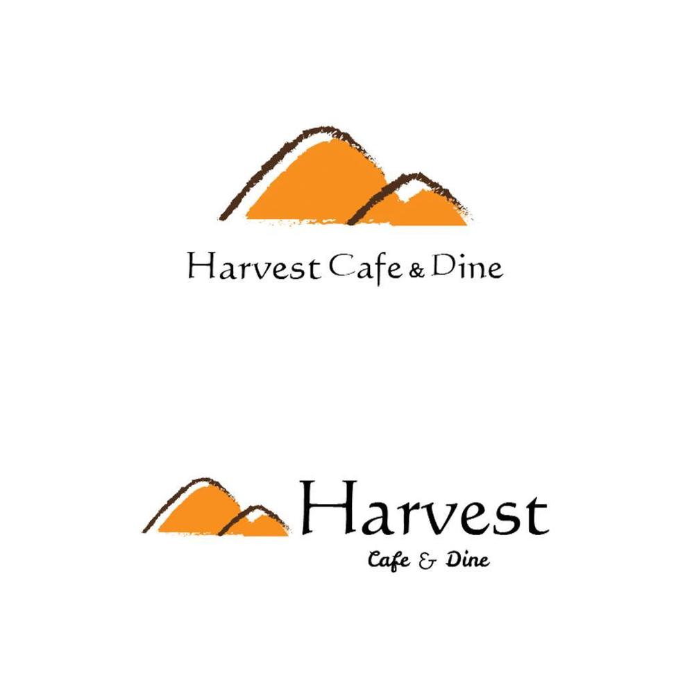 カフェ、レストラン「Harvest Cafe」のロゴ