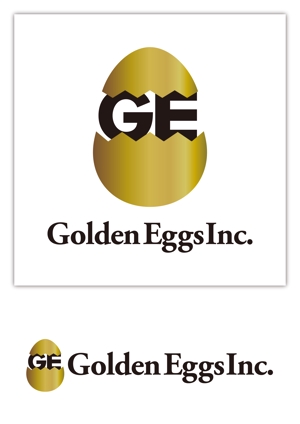 スイーズ (Seize)さんの地域創生会社「ゴールデンエッグス」のロゴへの提案