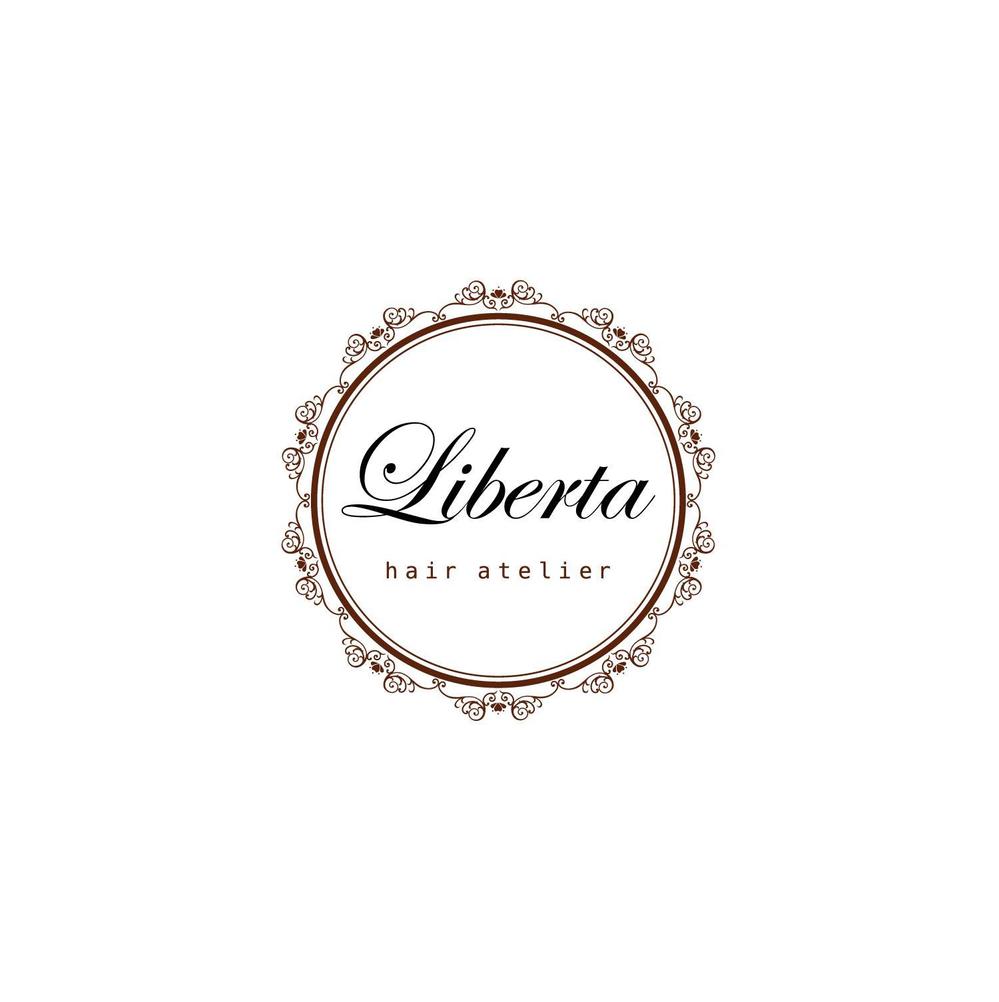 美容室「liberta」のロゴ作成