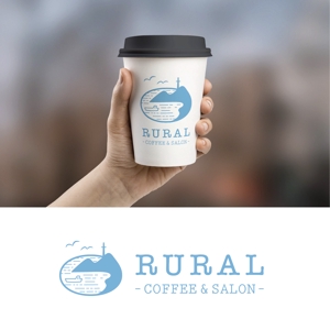 Ono Y (mirin_yo)さんのカフェ「RURAL」のロゴへの提案