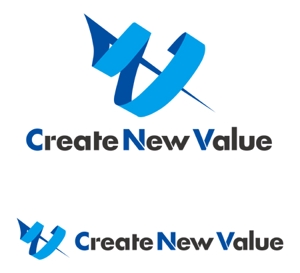 TEX597 (TEXTURE)さんの経営コンサルティング会社「合同会社Create New Value」のロゴへの提案
