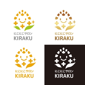 KOZ-DESIGN (saki8)さんのリラクゼーションサロン  「にこにこサロン KIRAKU」 のロゴへの提案