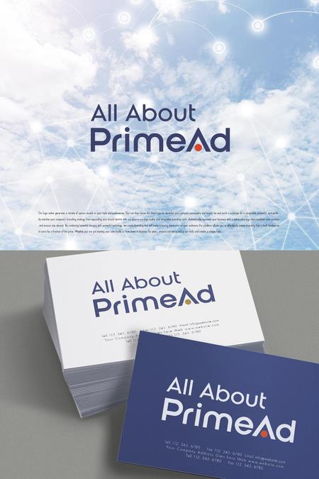 YOO GRAPH (fujiseyoo)さんの広告ソリューション「All About PrimeAd」のロゴ　への提案