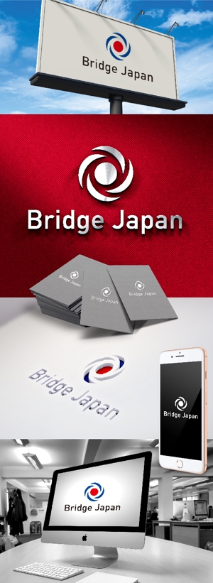 k_31 (katsu31)さんの外国人労働者対象サービス会社「ブリッジ・ジャパン株式会社」の企業ロゴへの提案