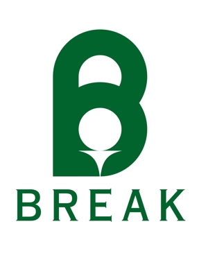 chanlanさんのゴルフサークル「BREAK」のロゴへの提案