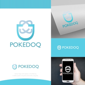 fortunaaber ()さんの健康管理アプリ「POKEDOQ」のロゴへの提案