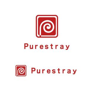 BEAR'S DESIGN (it-bear)さんの「Purestray    (株)ピュアレストレイ　（日本語は重要ではありません）」のロゴ作成への提案