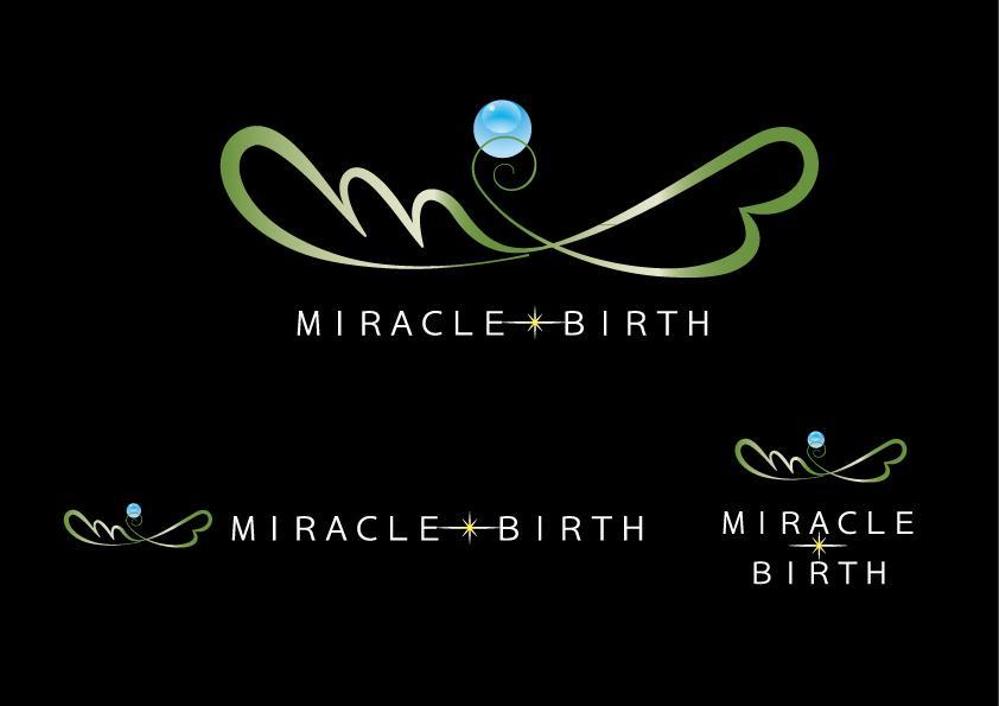 「ＭＩＲＡＣＬＥ　ＢＩＲＴＨ」のロゴ作成