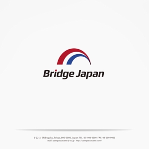 H-Design (yahhidy)さんの外国人労働者対象サービス会社「ブリッジ・ジャパン株式会社」の企業ロゴへの提案