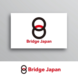 White-design (White-design)さんの外国人労働者対象サービス会社「ブリッジ・ジャパン株式会社」の企業ロゴへの提案