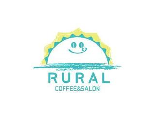 ぐるりこ (gfqn)さんのカフェ「RURAL」のロゴへの提案