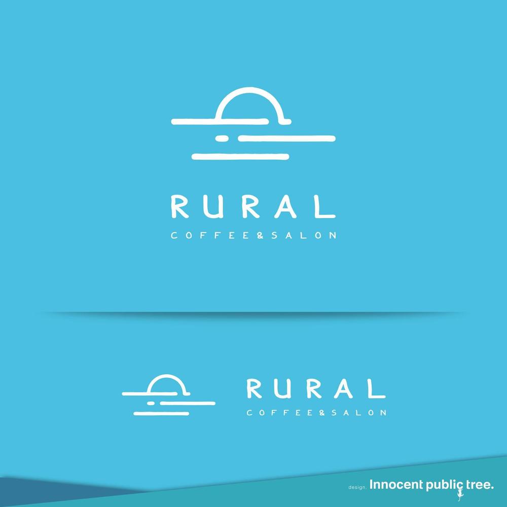カフェ「RURAL」のロゴ