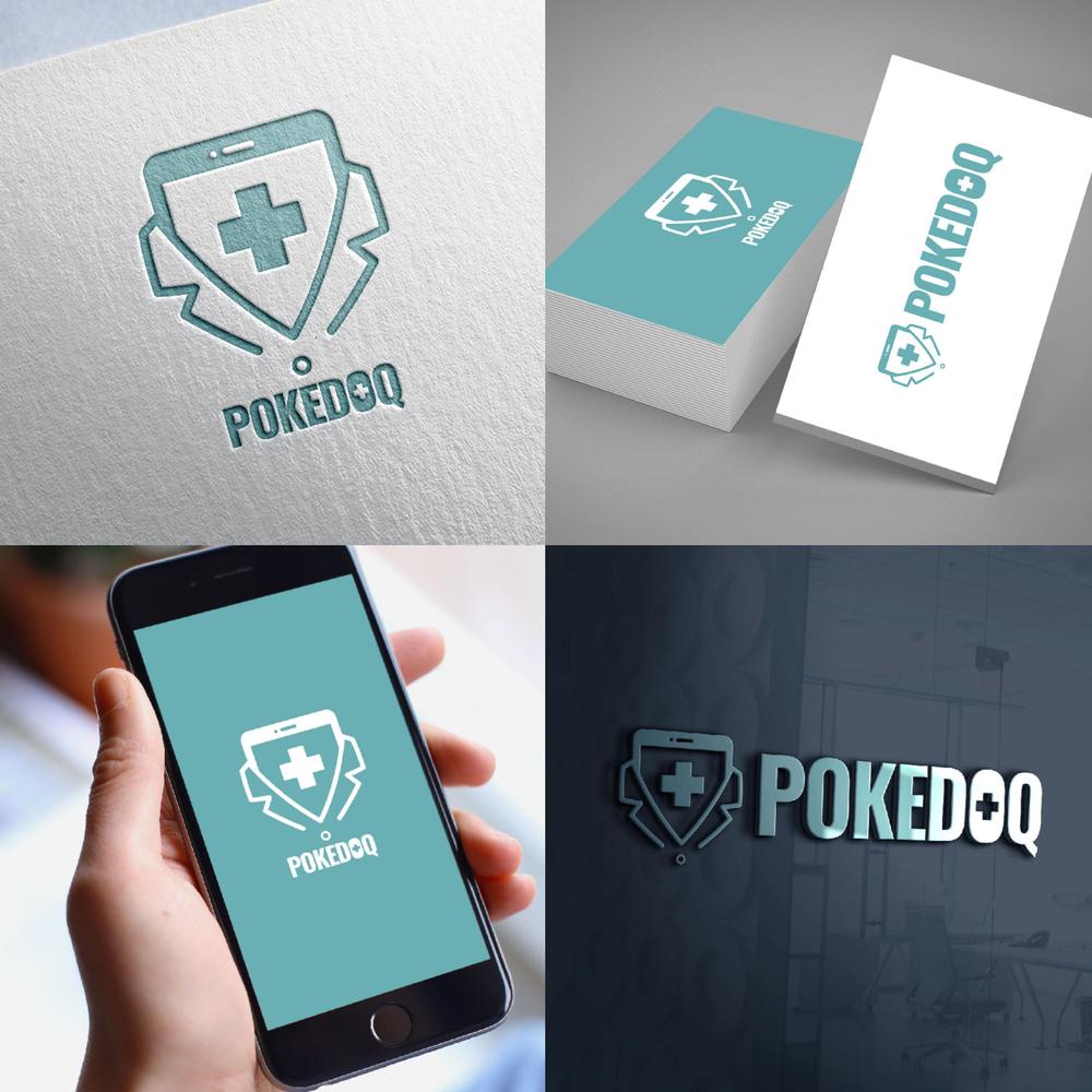 健康管理アプリ「POKEDOQ」のロゴ