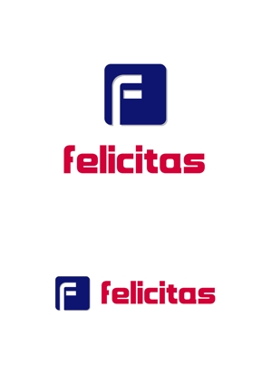 sakanouego (sakanouego)さんの「felicitas」という新会社のロゴ制作への提案